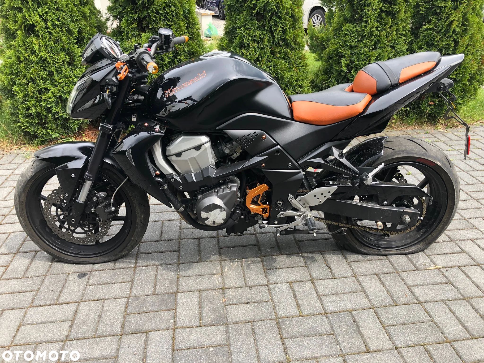 Kawasaki Z750 siedzenia bok zadupek czasza licznik - 1