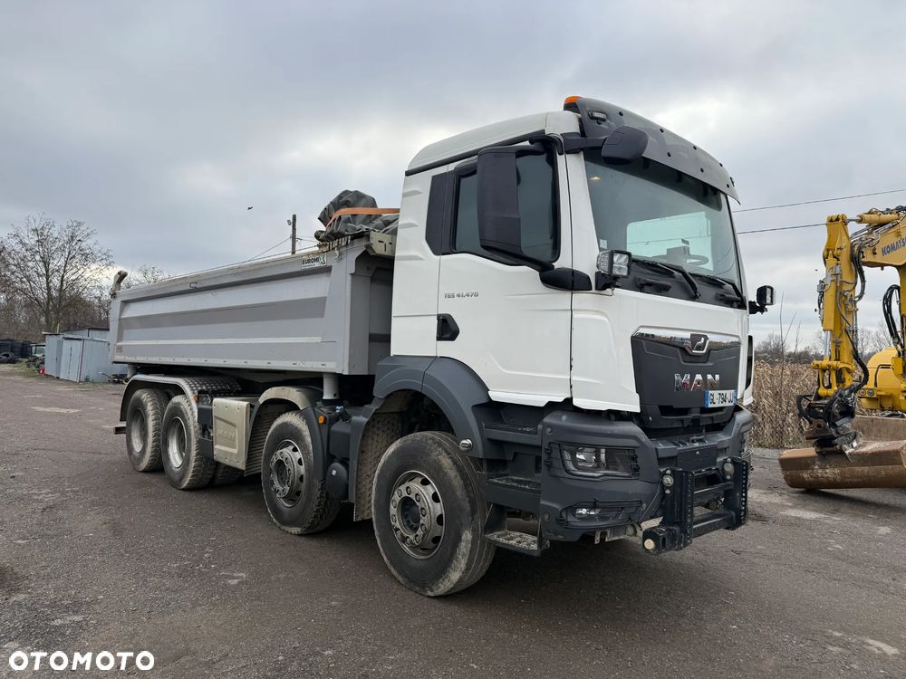 MAN TGS 41.470 8X4 HARDOX BORTMATIK HYDROBURTA - 2