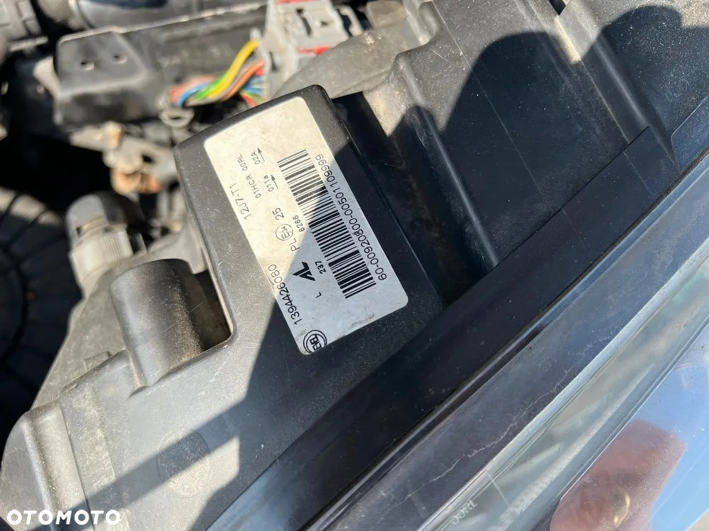 Kompletny Przód Maska Błotnik Lampa Atrapa Belka Pas Wentylatory Chłodnice Fiat Ducato III Lift 2019r 549 - 5