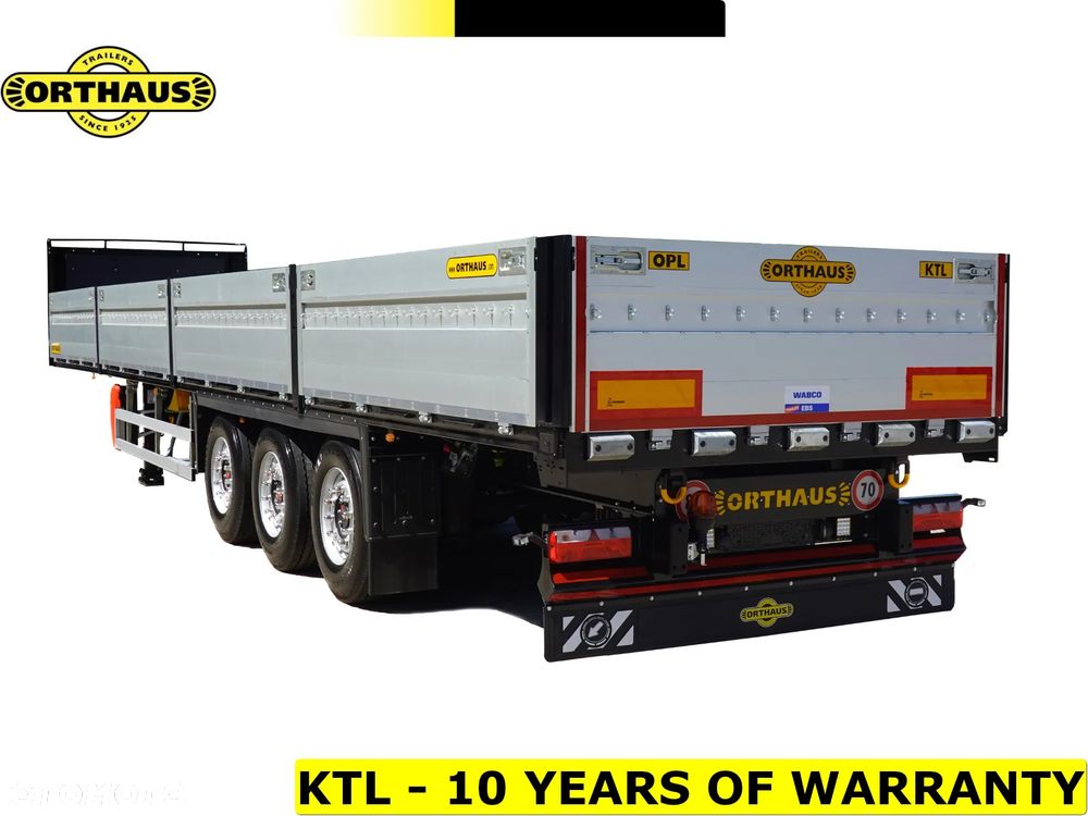 Orthaus Naczepa burtowa Plato- burty 800 mm - 2