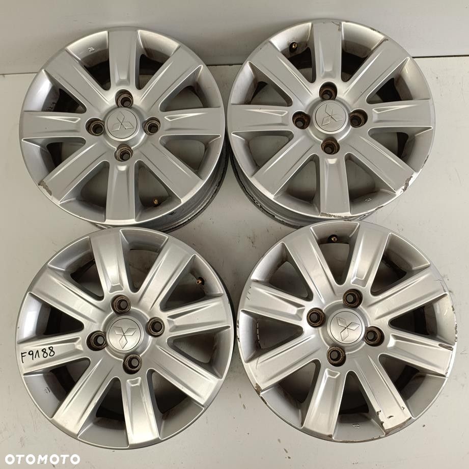 Alufelgi 4x114,3 15 Mitsubishi Colt 4szt (F9188) - 1