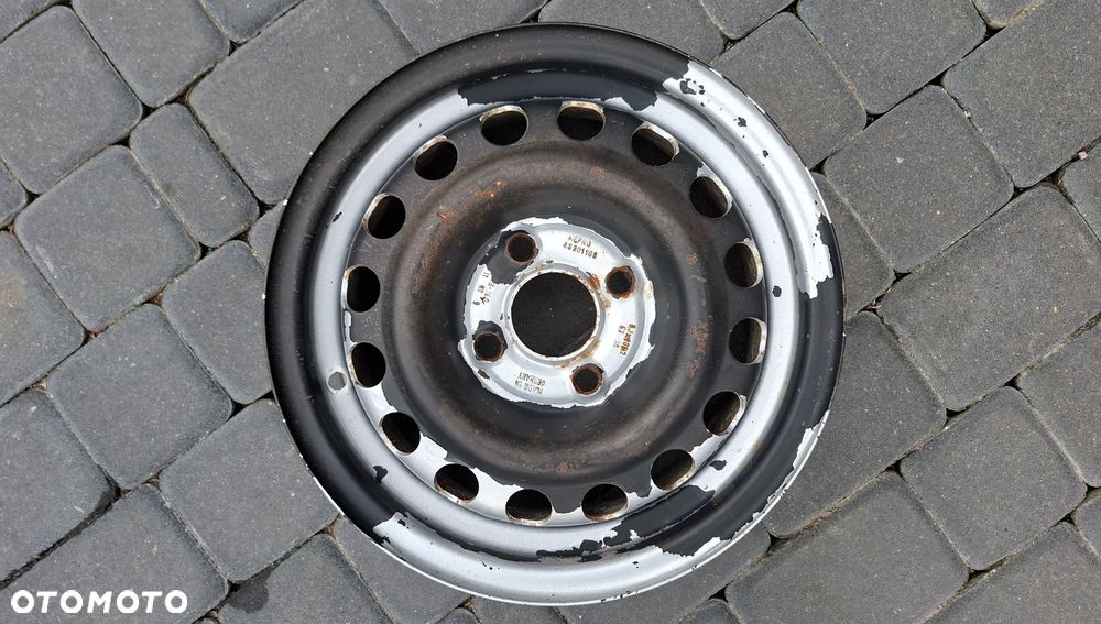 Felga Stalowa 13 Do Przyczepki 4x100 ET 30 Mefro 43201103 - 1