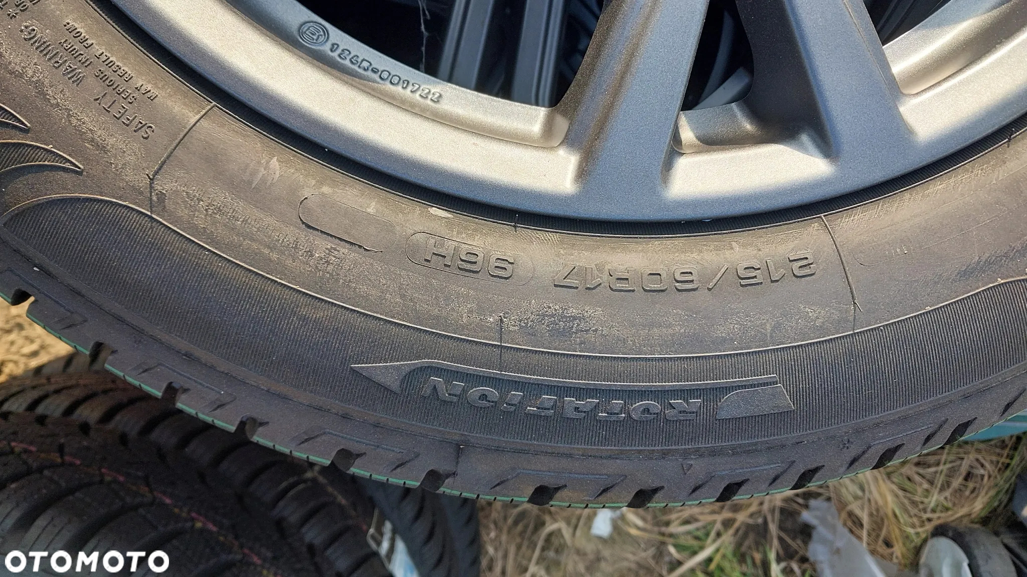 Komplet kol zimowych TOYOTA 17'' 5x114 ET39 7,5J CAMRY RAV4 auris  CzujnikiTPMS - 6