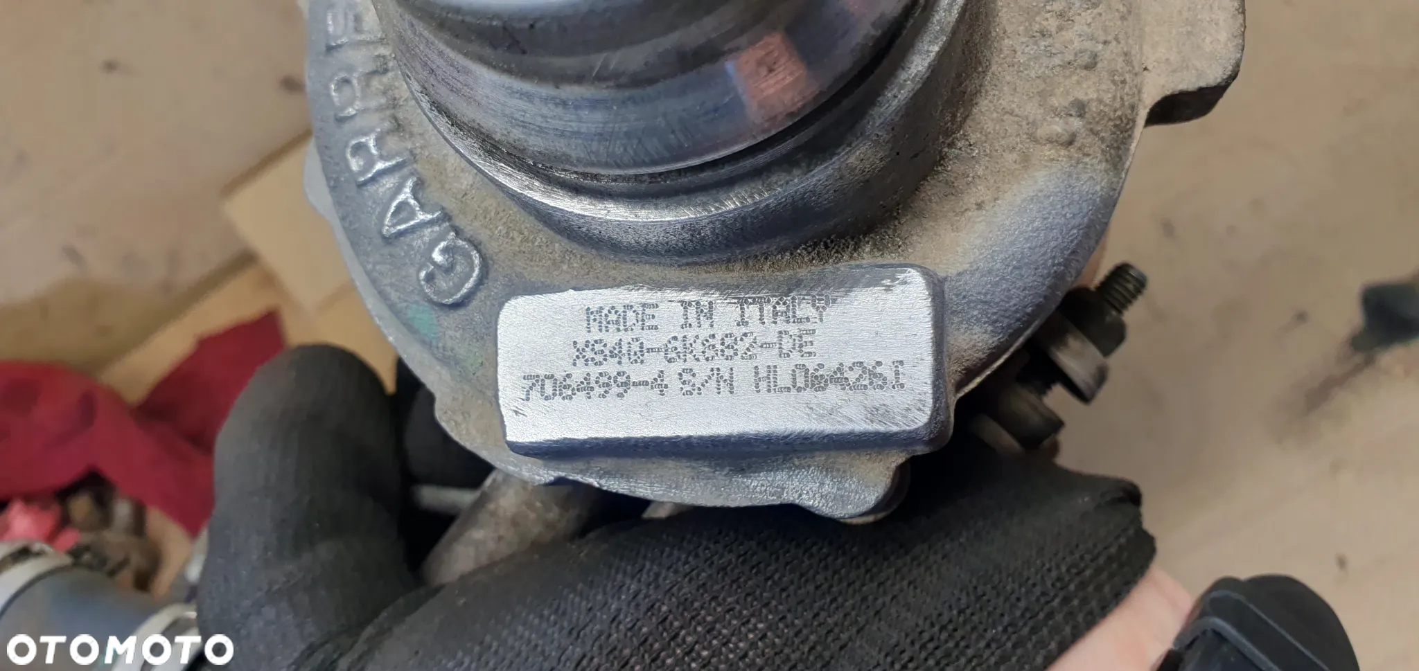 Turbina turbosprężarka Ford Transit Connect 1.8 TDCI XS4Q-6K682-DE - 8