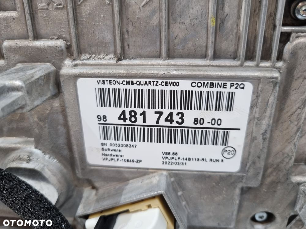 PEUGEOT 208 2008 II LICZNIK ZEGARY STAN BDB 9848174380 - 5