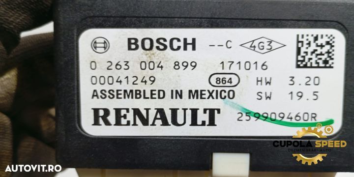 Modul senzori parcare 259909460R Renault Megane 4 [2016 - 2020] - 2