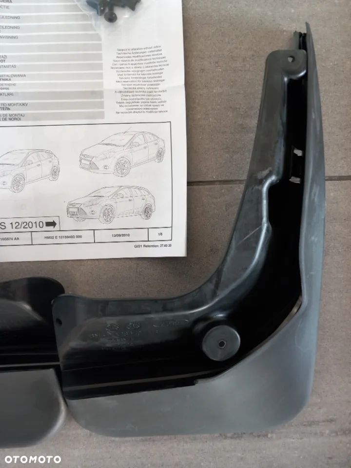 Chlapacze Ford Tył, Dopasowane Do Ford Focus Mk3 od 01/2011 -> hatchback 1798977 - 6