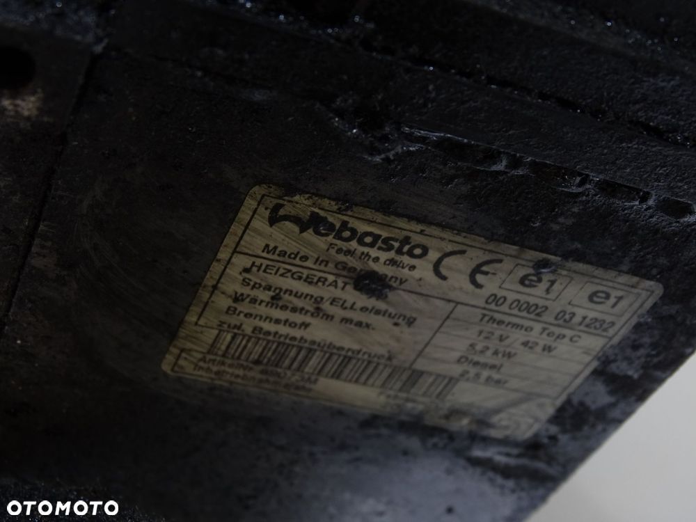 OGRZEWANIE POSTOJOWE WEBASTO BMW E60 - 5