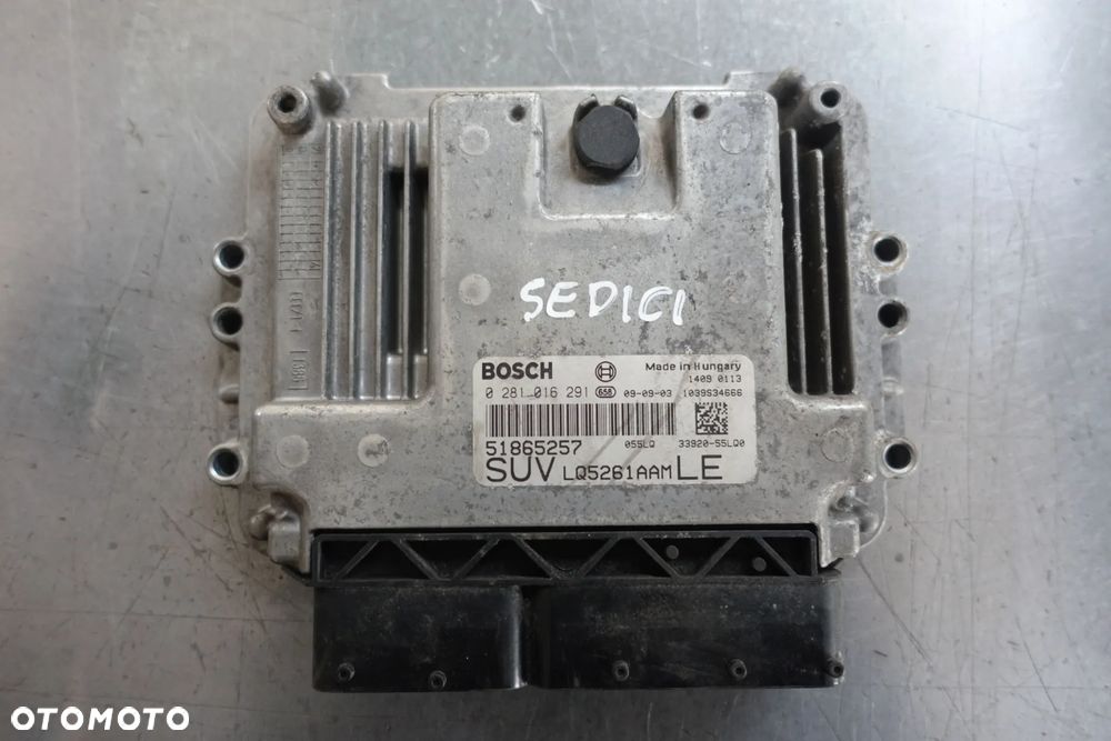 KOMPUTER SILNIKA SEDICI SX4 2.0 D 51865257 - 1