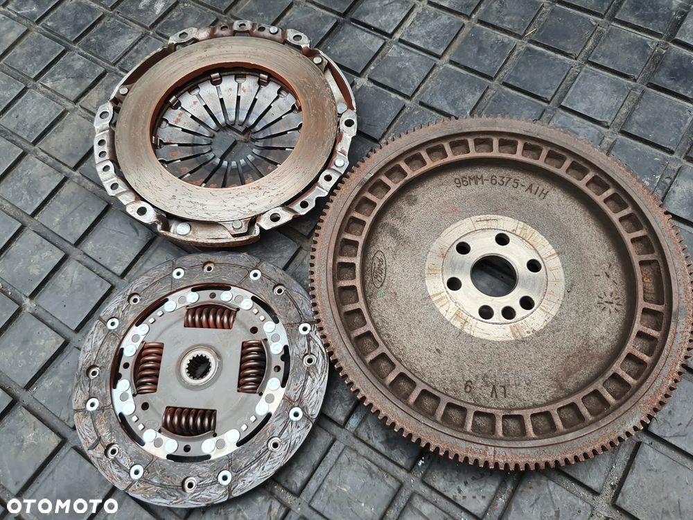 FORD FIESTA MK7 SPRZĘGŁO KOMPLETNE 96MM-6375-AIH TARCZA DOCISK KOŁO NOWA TARCZA - 6