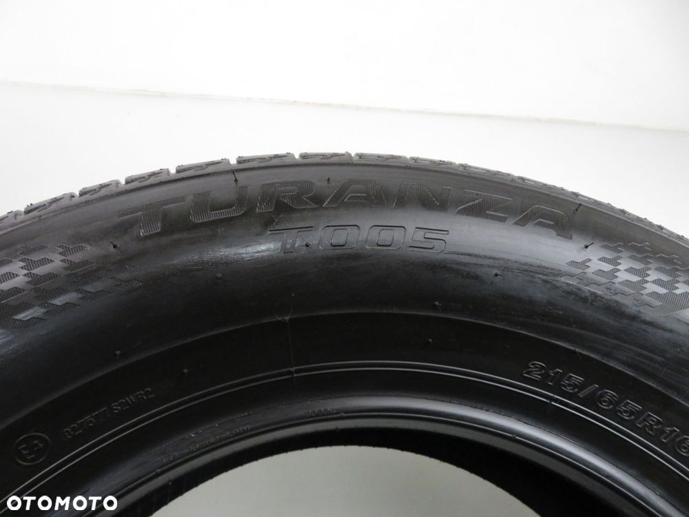 2x 215/65R16 OPONY LETNIE Bridgestone Turanza T005 98H - 3