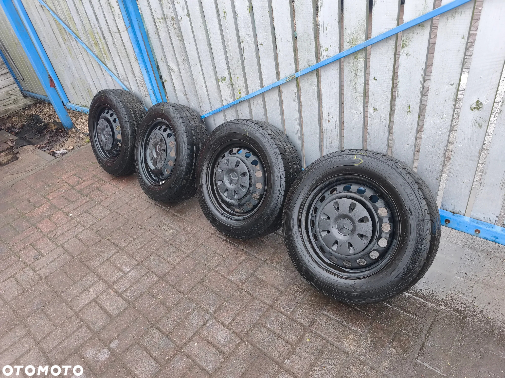 4x Koła Mercedes-Benz Vito w639 w447 205/65 R16 et60 5x112  6394013102 Continental - 2