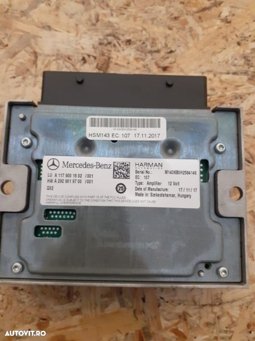 Amplificator Harman Kardon Mercedes CLA W117 - 2