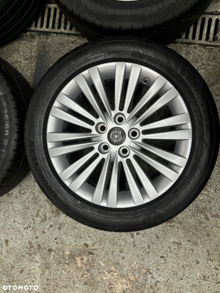 Alufelgi z Oponami Letnimi Opel 5x115 17x7J 225/50/17 GoodYear Continental - 4