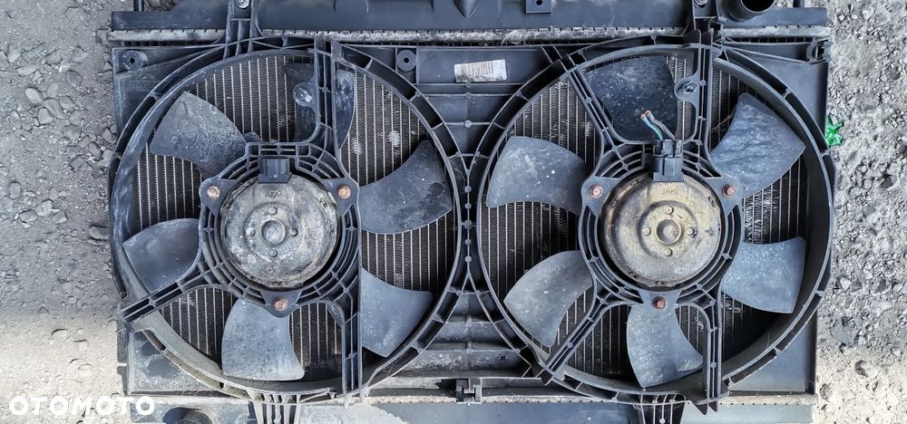 Wentylatory, chlodnica wody, skraplacz klimatyzacji  Nissan Primera p12 1,9 2.0 d - 1