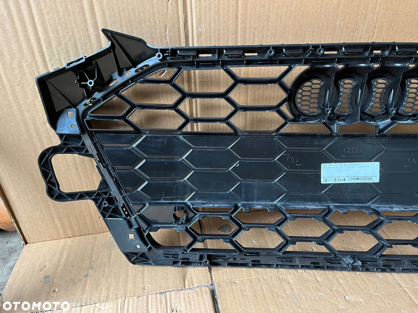 Atrapa chłodnicy grill AUDI A4 B9 lift s line - 6