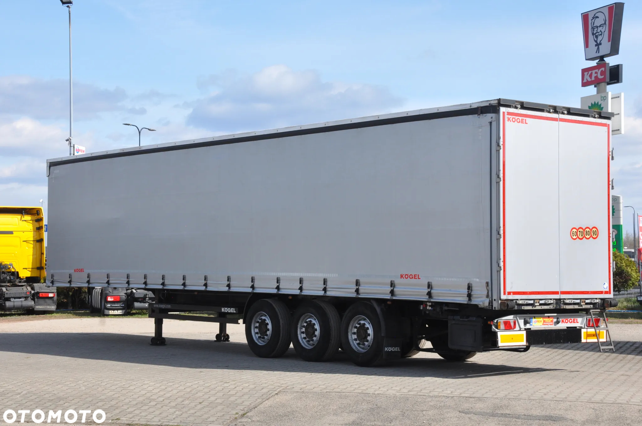 Kögel STANDARD PODNOSZONA OŚ NOVUM WAGA 6 240 kg - 5