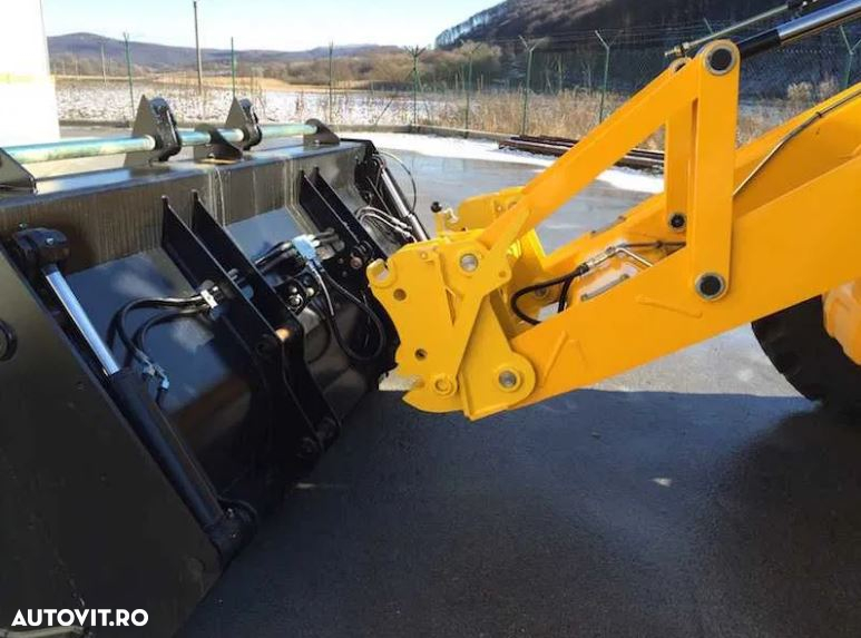 Cupla Rapida Mecanica Frontala Buldoexcavator, incarcator frontal - 3