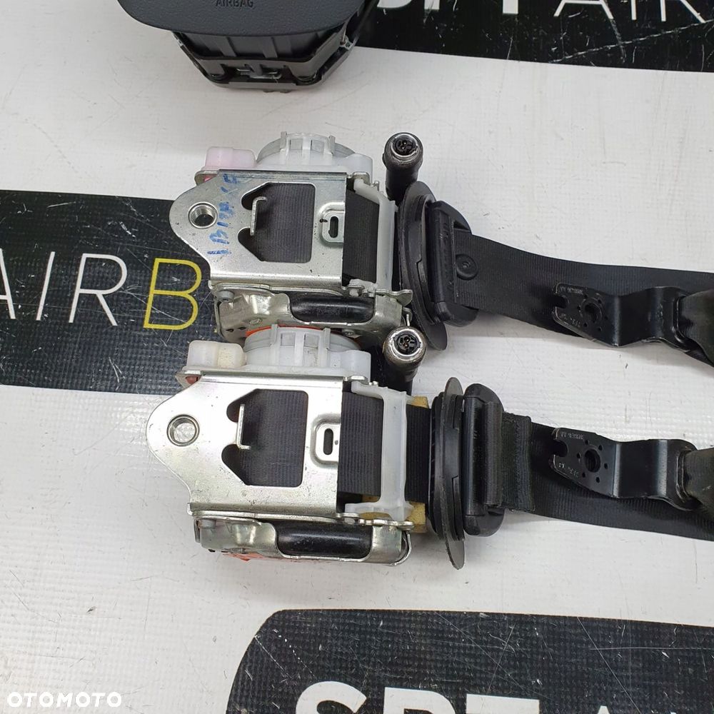 SEAT IBIZA 6F DESKA ROZDZIELCZA KONSOLA KOKPIT PULPIT PODUSZKI AIRBAG AIR BAG PASY KIT SET - 9