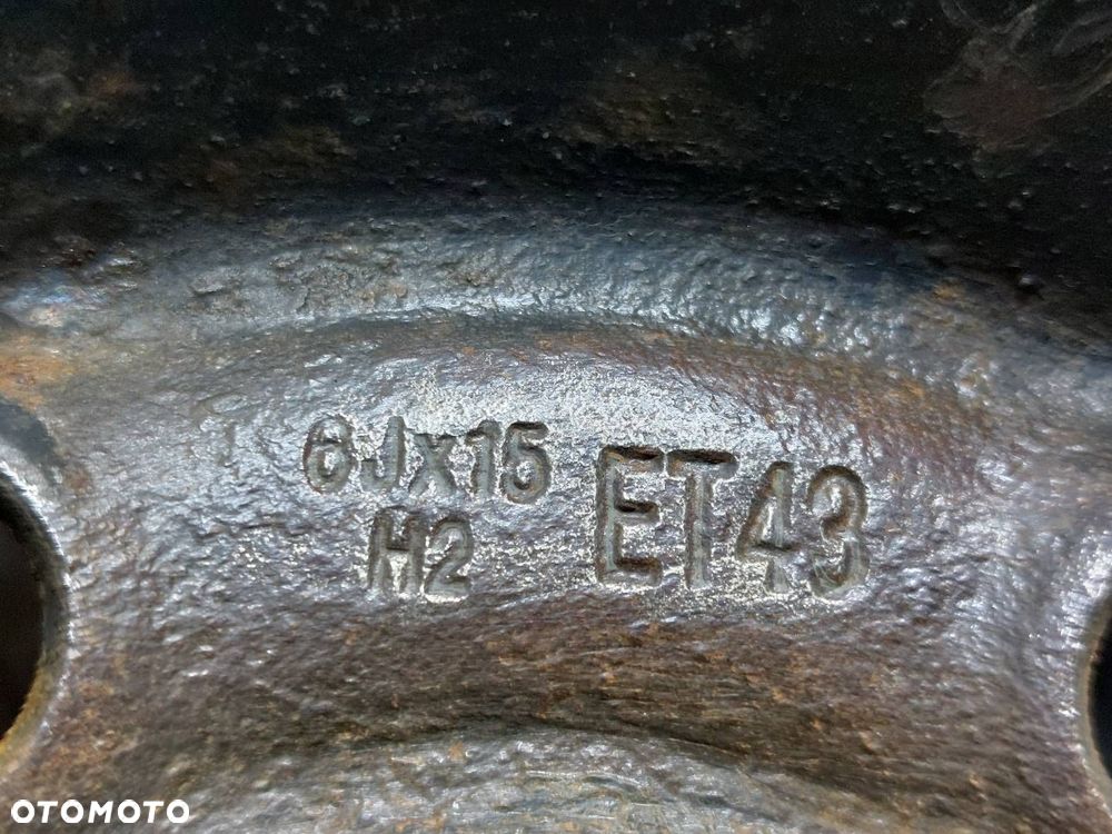 KOŁO FELGA OPONA ZAPAS 5x110 6Jx15 ET43 FI65,1 195/65R15 OPEL - 2