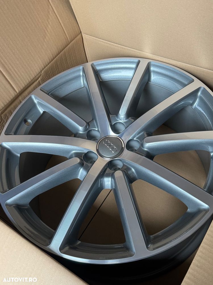 Vând jante originale Audi pe 20” noi bicolore - 3