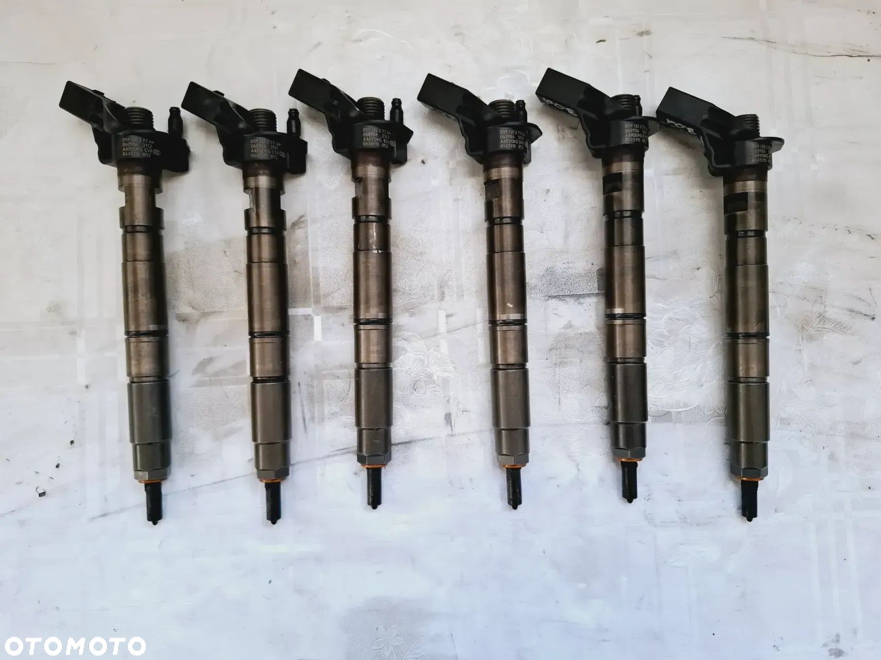Wtryski Wtryskiwacze Wtrysk Wtryskiwacz Komplet 059130277AH 2.7 3.0 TDI Audi VW - 1