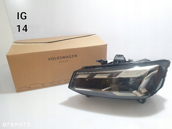 NOWY REFLEKTOR AUDI Q2 81A 2024r FULL LED LEWY ORYGINAŁ ANGLIK 81A941035E