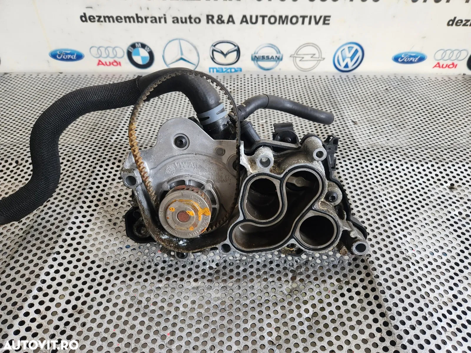 Pompa Apa Vw Seat Skoda 1.0 TSI TFSI Motor DKR DBY Vw Polo T Roc T Cross Golf 7 VII UP Passat Jetta - 2