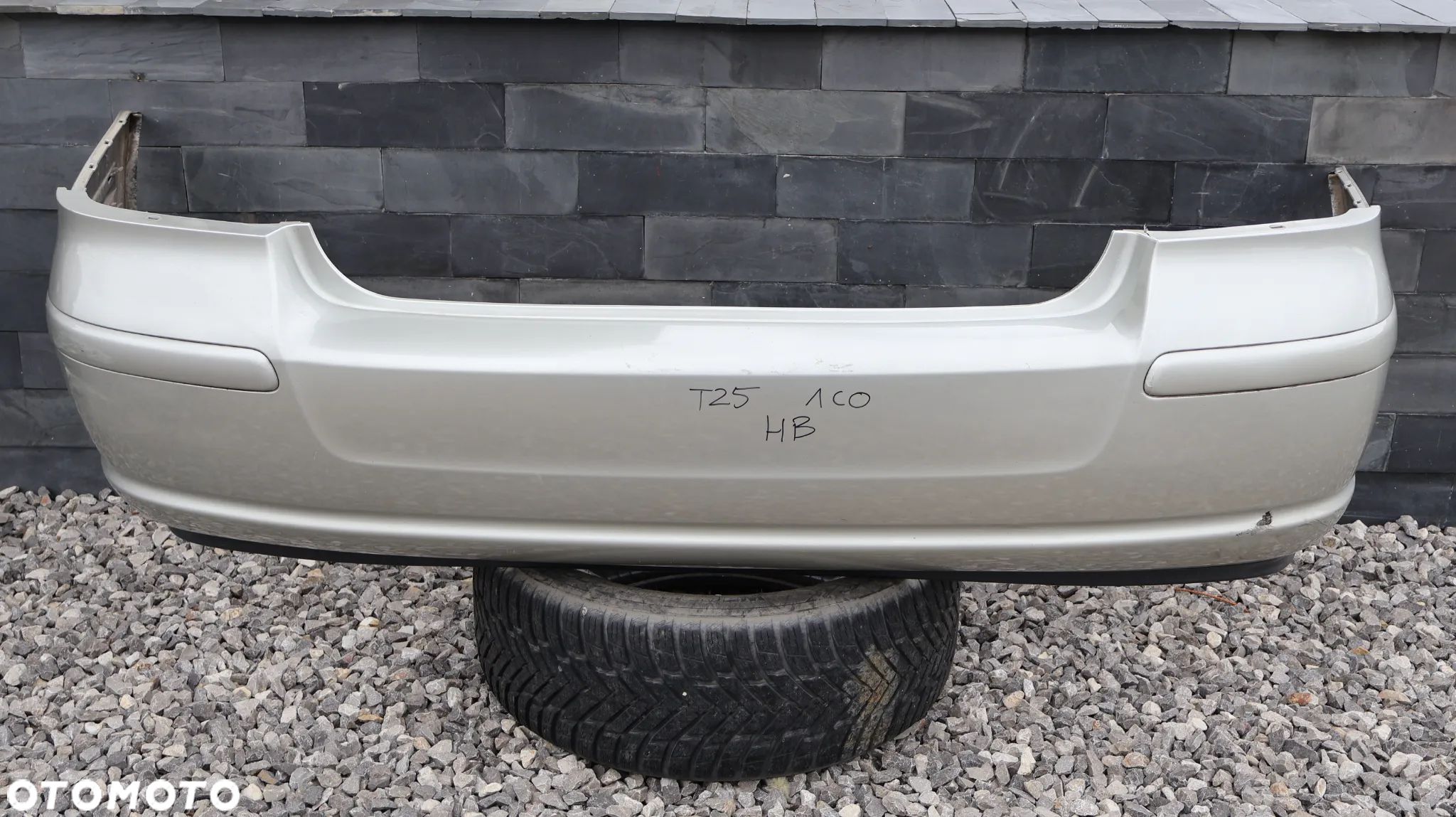 TOYOTA AVENSIS T25 II 03-08 ZDERZAK TYŁ TYLNY 1C0 HATCHBACK SEDAN - 1