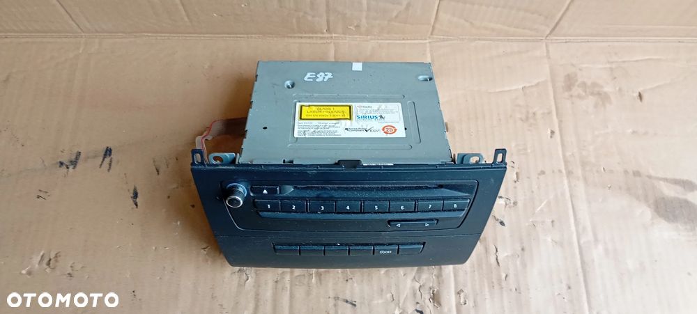 Radio radioodtwarzacz czytnik CD Nawigacji Oryginał BMW 1 E81 E87 9223314 - 3