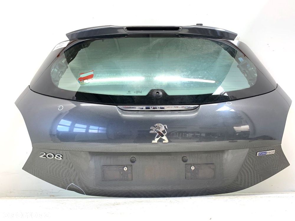 KLAPA TYŁ KTP  PEUGEOT 208 I (CA_, CC_) 2012 - 2022 1.2 VTI 82 60 kW [82 KM] benzyna 2012 - 2022 - 3