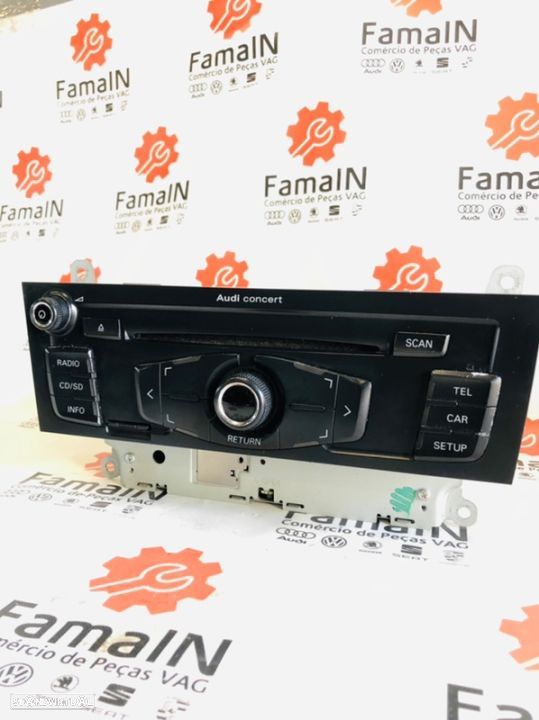Rádio Audi A4 B8 Concert / 8T1 035 186D - 1