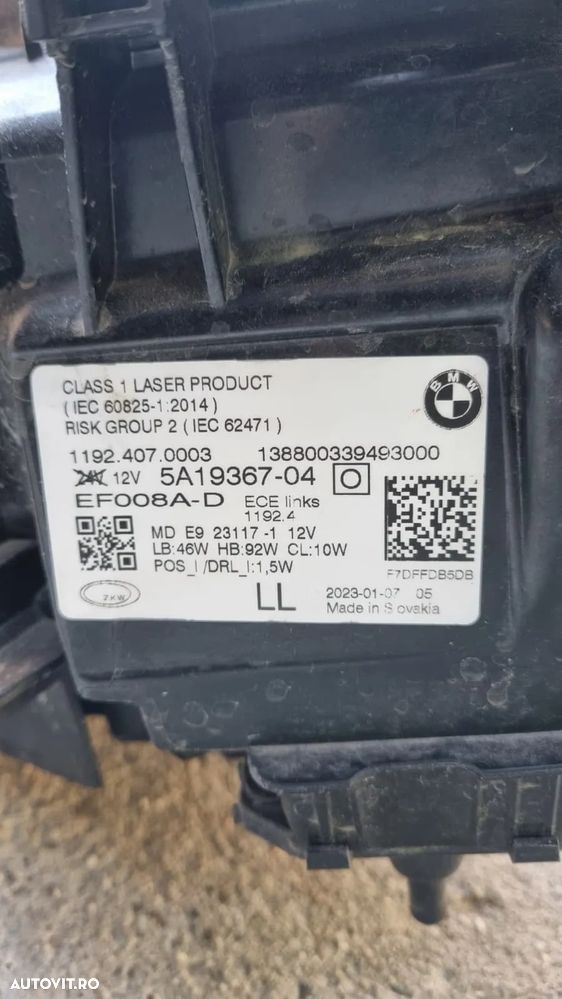 Faruri laser BMW seria 4 model G22 G26 - 5