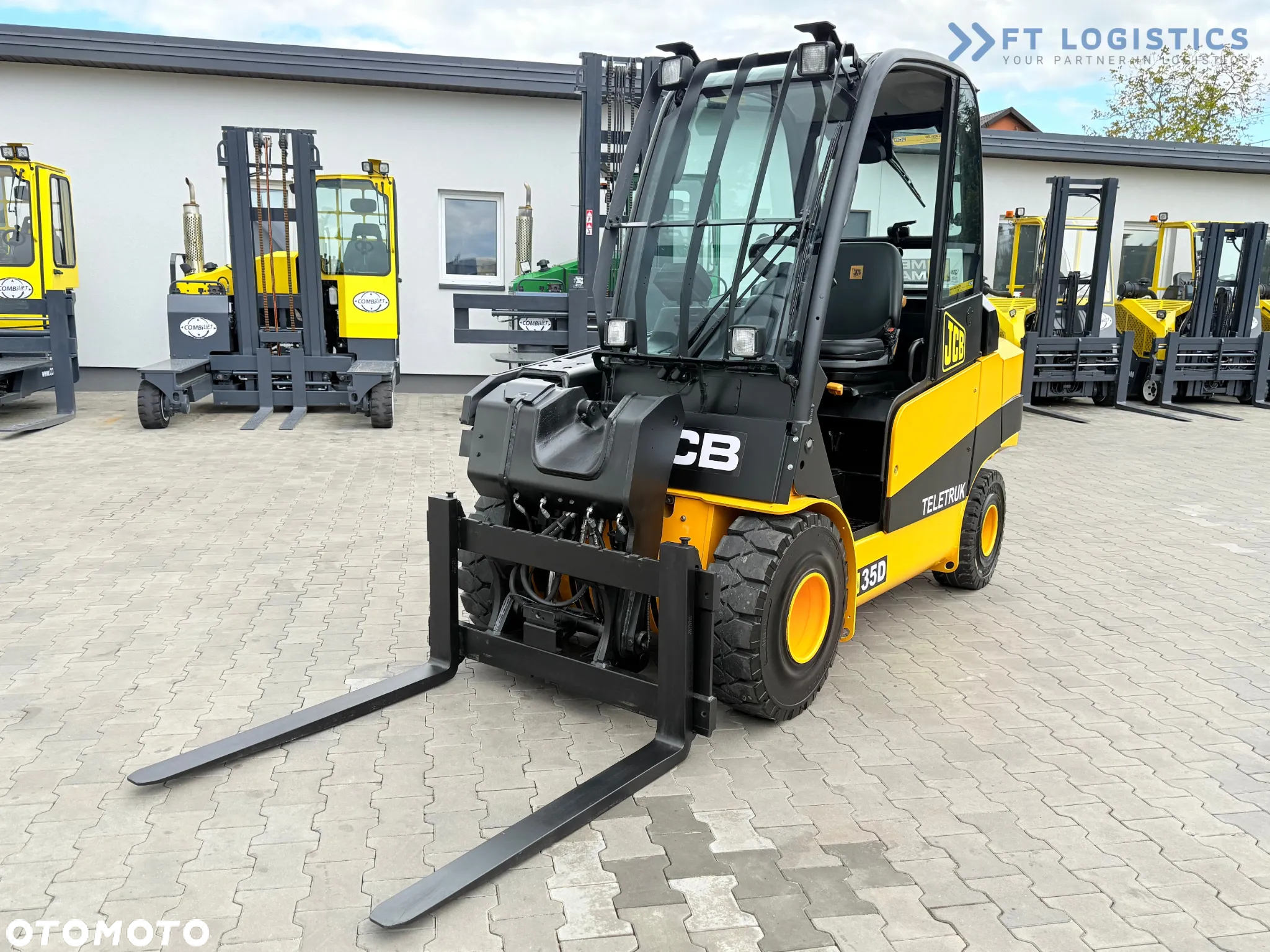 JCB TLT35D / DIESEL / KABINA / NOWE OPONY / 4450MM / TELESKOP - STAN IDEALNY - 6