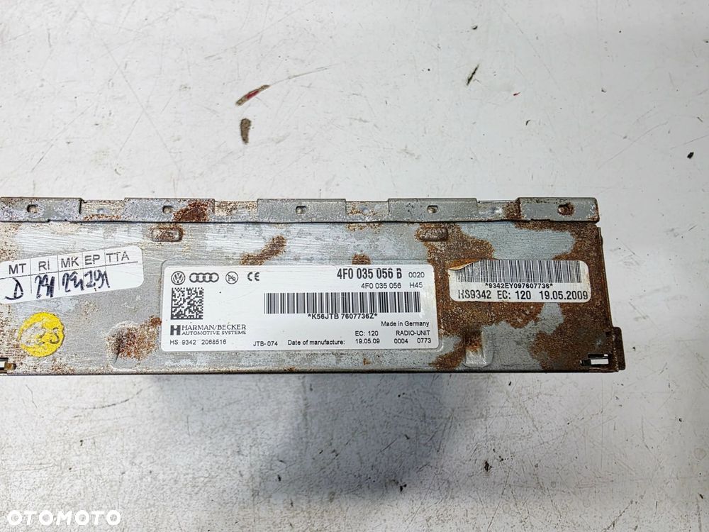 TUNER RADIOWY MODUŁ RADIA AUDI A4 A5 A6 4F0035056B - 6