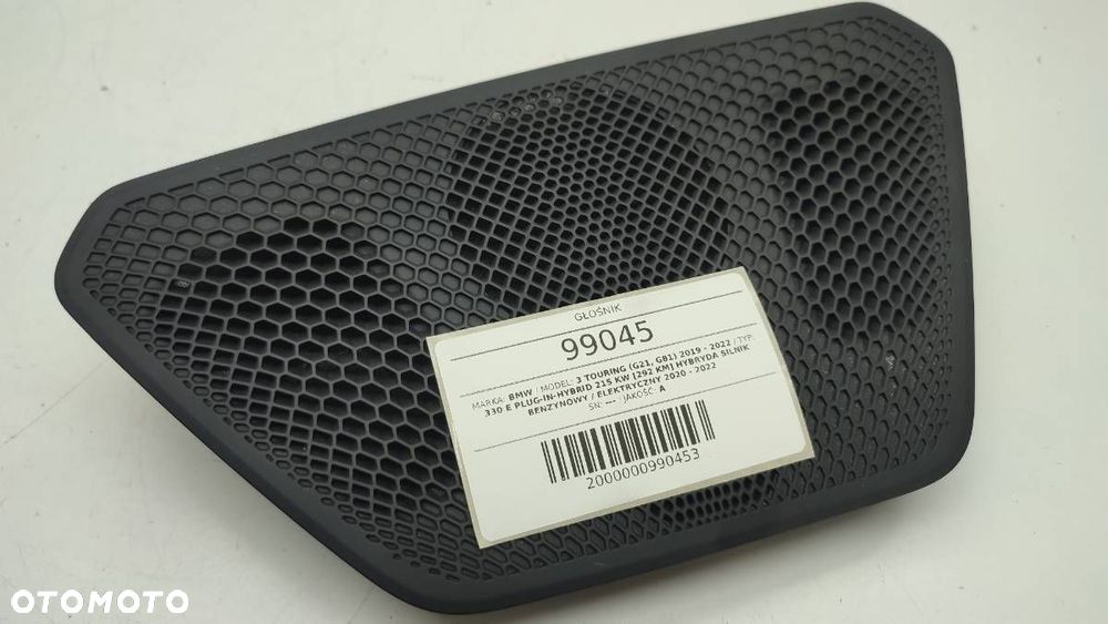 GŁOŚNIK MASKOWNICA DESKI BMW G21 G20 6831281 - 2