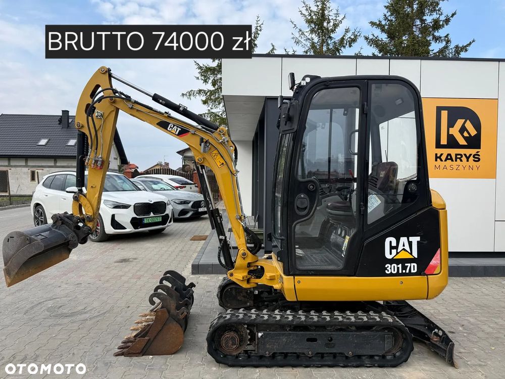 Caterpillar MINIKOPARKA CAT 301.7D 2016 3367MTH 301 301.7 301.8 302 - 1