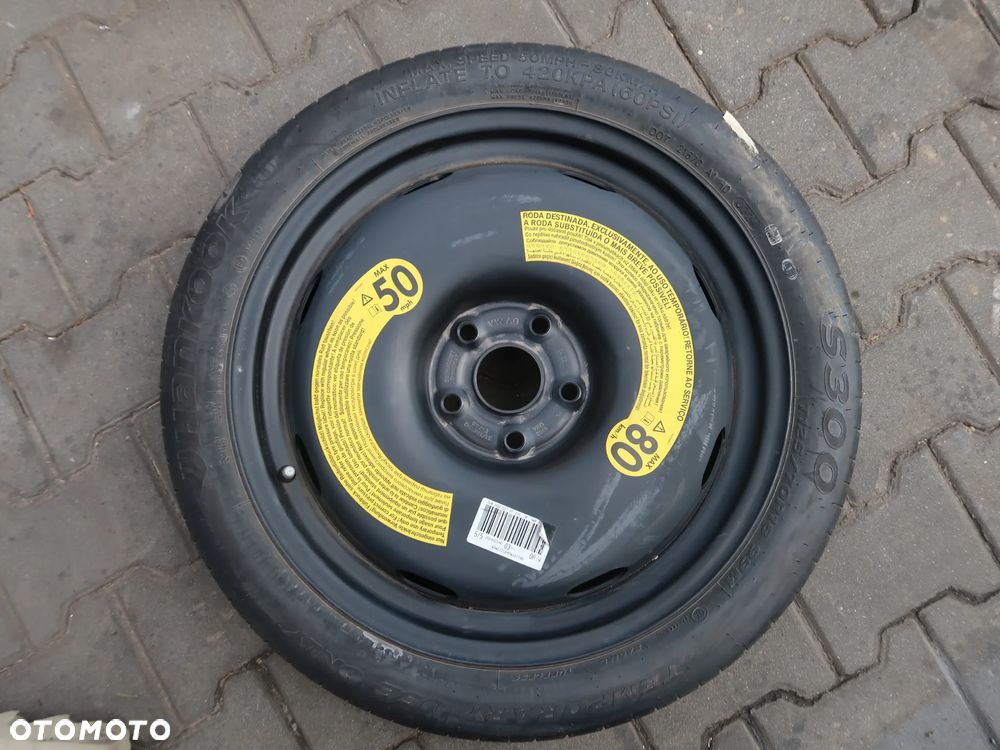 koło zapasowe TIGUAN Audi Q3 Q2 T-Roc 18'' 5x112 - 1