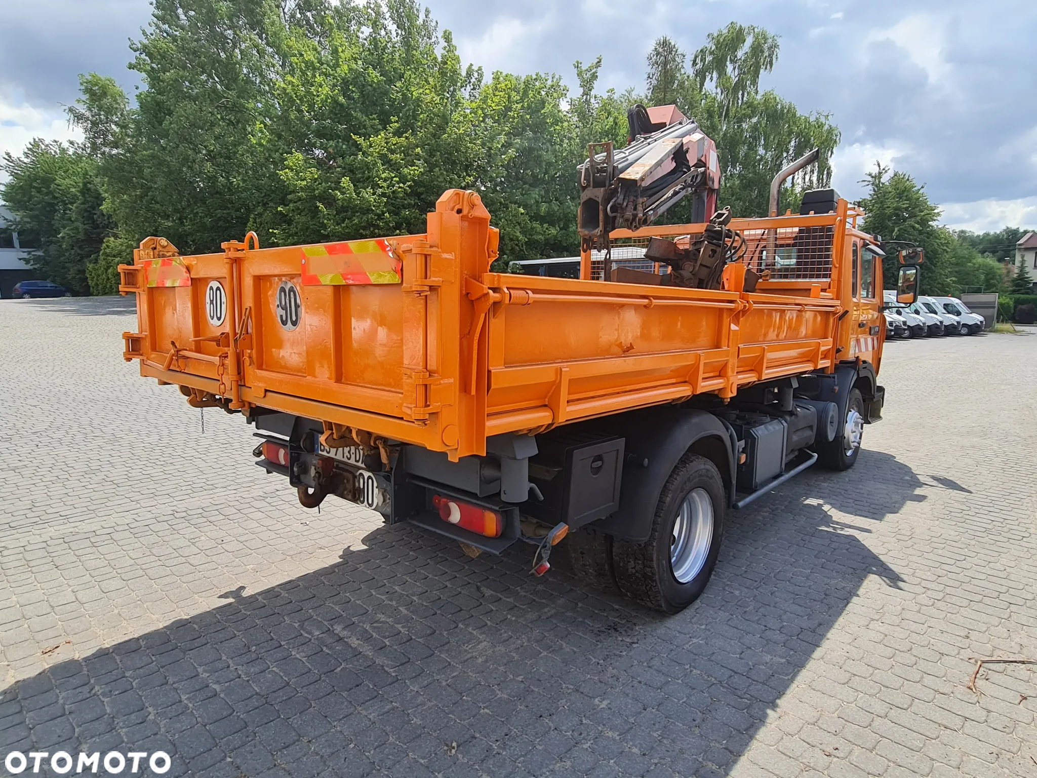Renault Midliner Wywrotka 3 str HDS Czerpak Specjalny Czołownica - 7