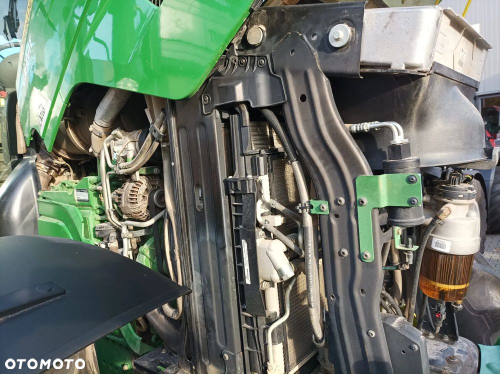 John Deere JD 6215R, 50 km/h, pneumatyka, przedni TUZ, bogata wersja, autentyczny przebieg! - 9