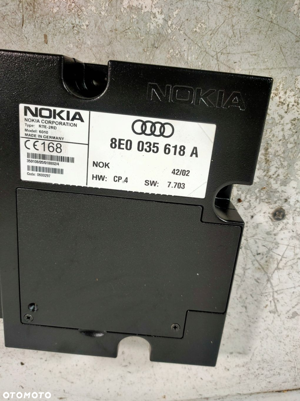 Moduł telefonu AUDI A4 AVANT 8E5, B6 8E0035618A - 2