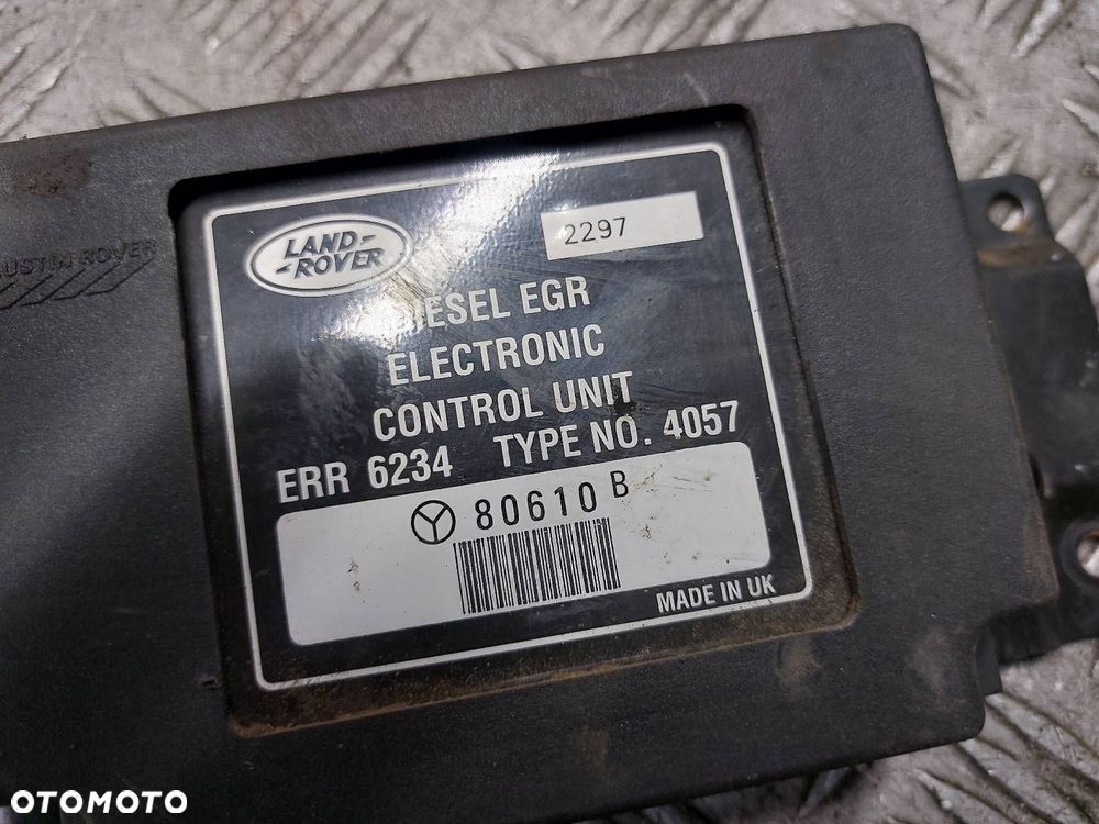 MODUŁ STEROWNIK EGR LAND ROVER DISCOVERY I 2.5 TD 80610B ERR6234 - 2