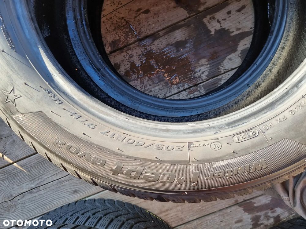 Opony Hankook Winter i*cept evo2 205/60R17 97H,2024r,4x7,2mm super stan - 12