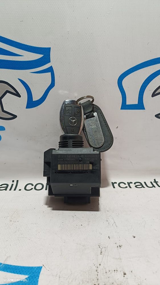 CANHAO INGNIÇÃO CHAVE MERCEDES BENZ CLASS C W203 A2095450908 2095450908 FECHADURA SWITCH COMUTADOR - 1