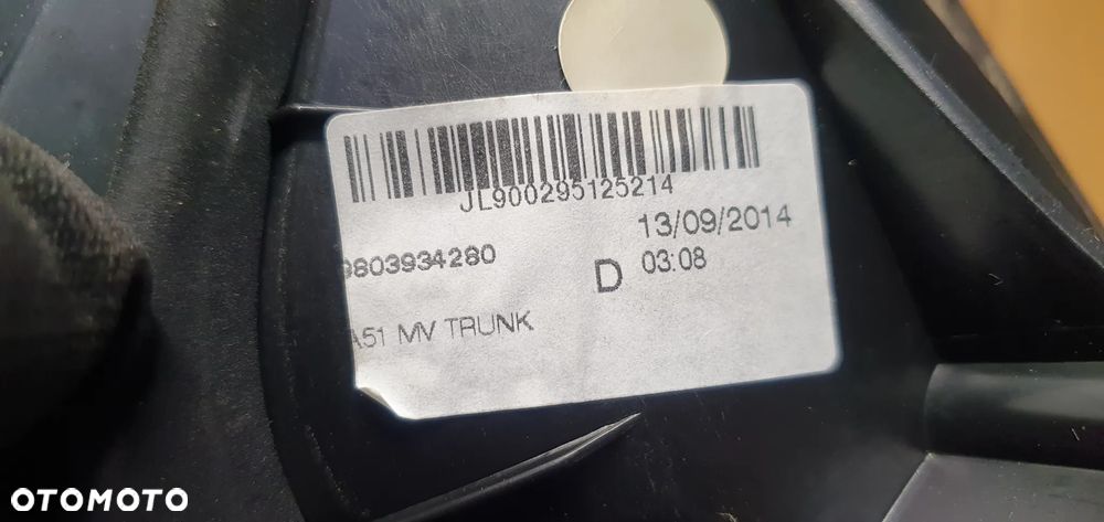 Lampa prawy tył tylna prawa w klapę Citroen C3 II 9803934280 - 6