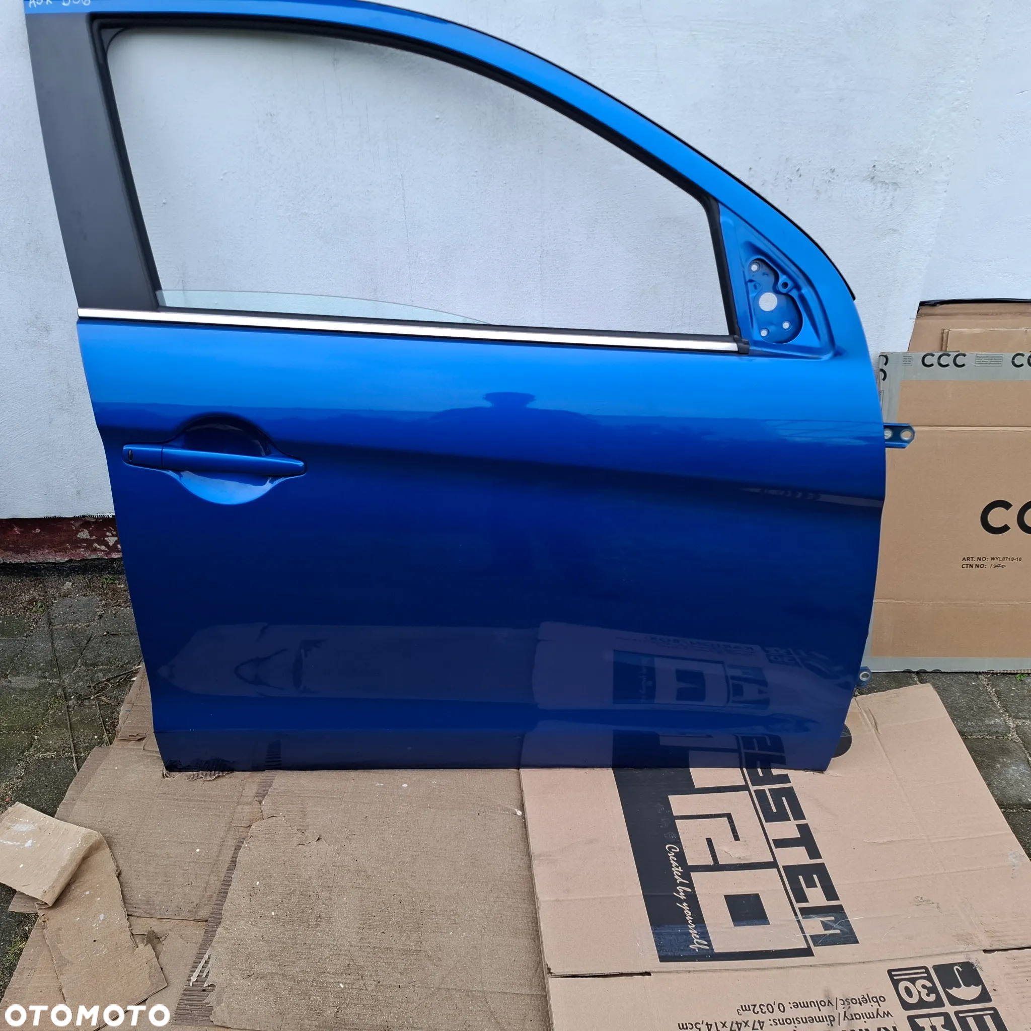 MITSUBISHI ASX 10-21 DRZWI PRAWA STORNA PRZÓD PRAWE TYŁ PRAWE D06 NIEBIESKIE - 11
