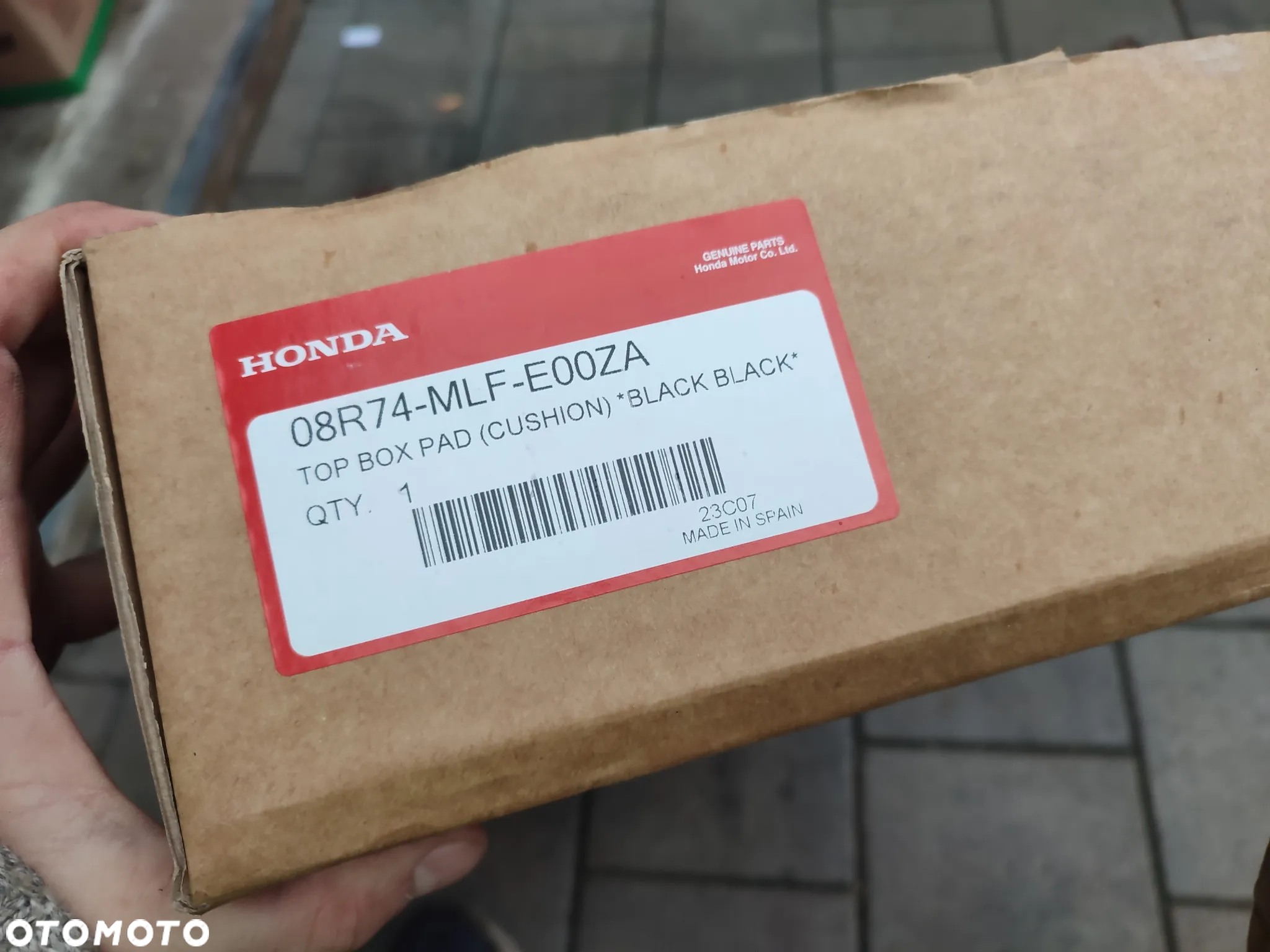 Oparcie pasażera, oparcie kufra Honda XL 750 Transalp 750 - 4