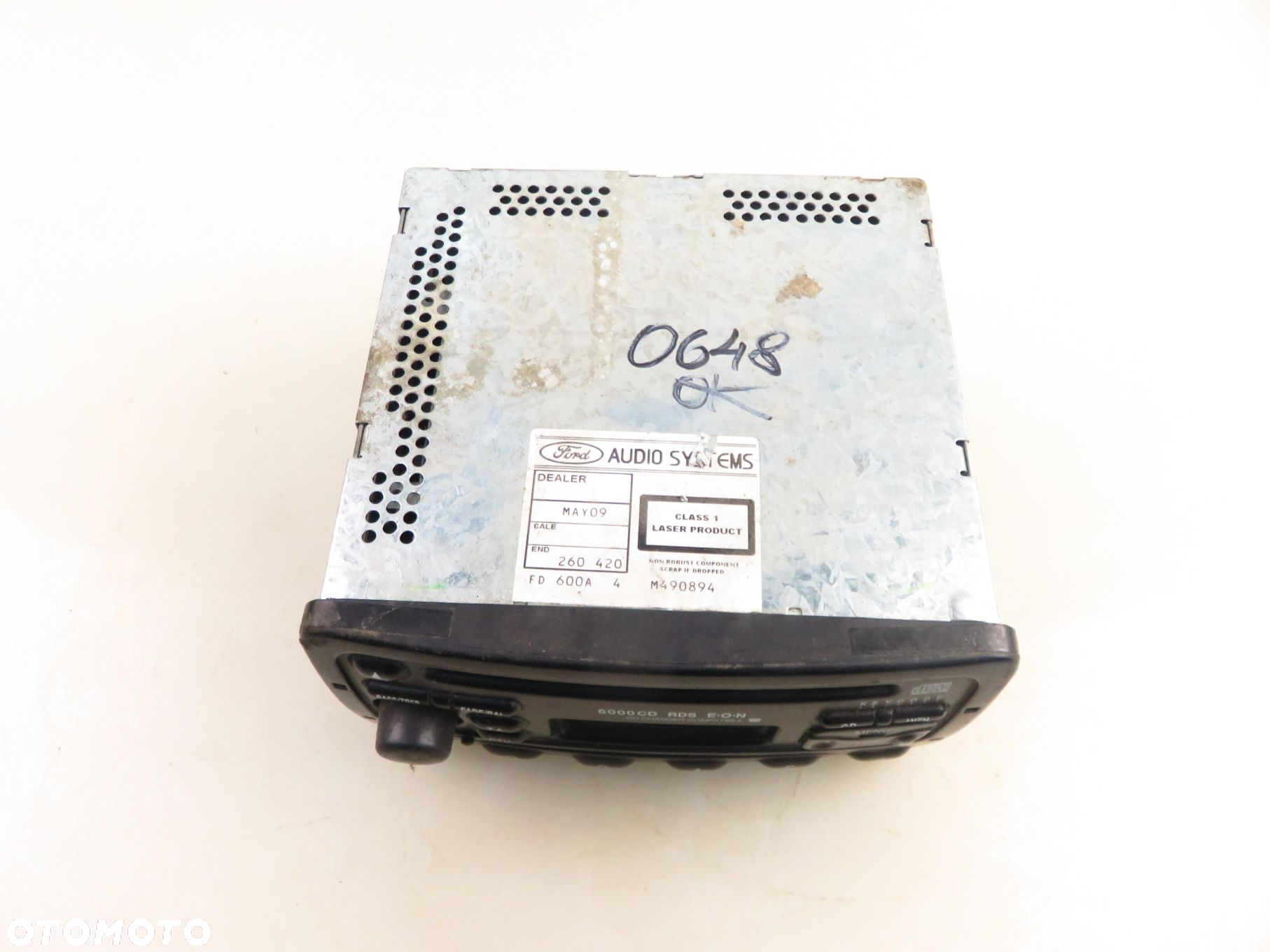 RADIO 6000CD FORD FOCUS MK1 YS4F18C815AD - 3