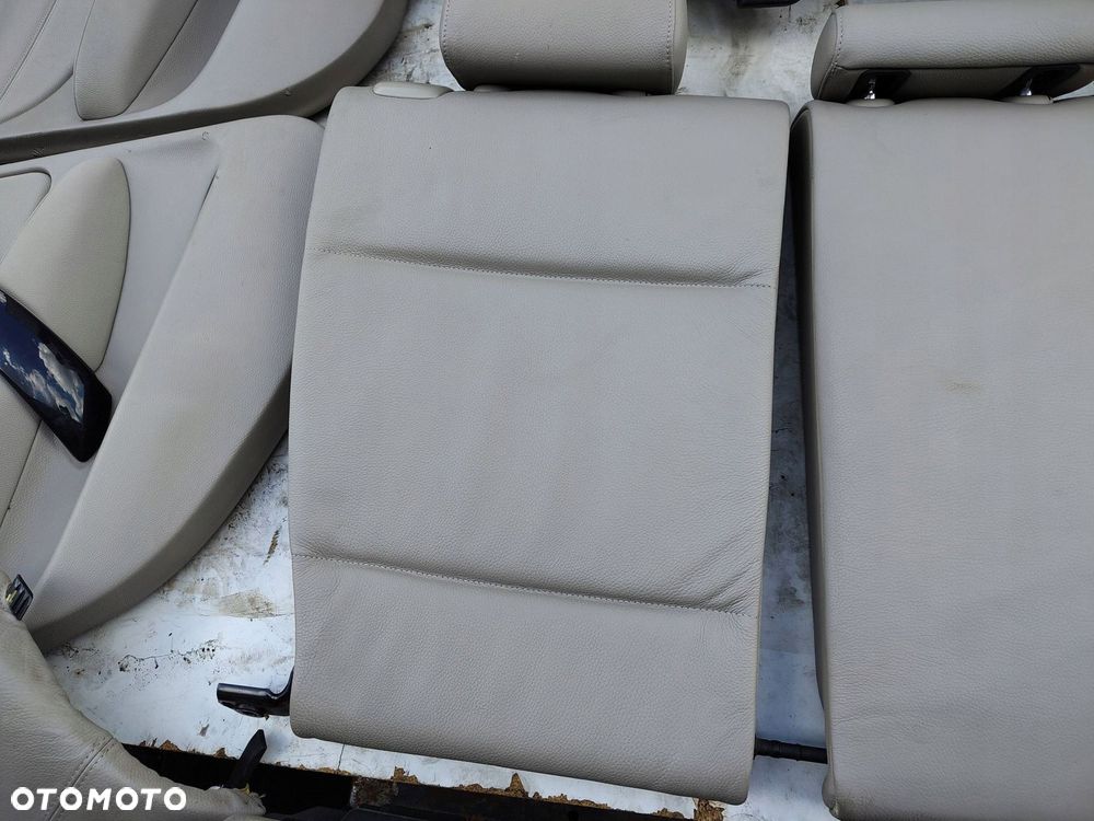 FOTEL FOTELE KANAPA BOCZKI SKÓRA KOMPLET BMW SERIA 1 I E87 FL LIFT - 7