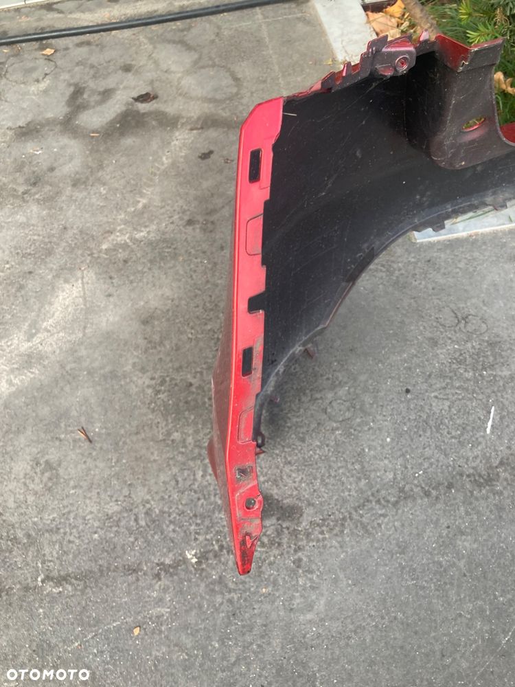 RENAULT CLIO 4 IV Lift ZDERZAK TYLNY tylni tył czerwony Wwa - 6